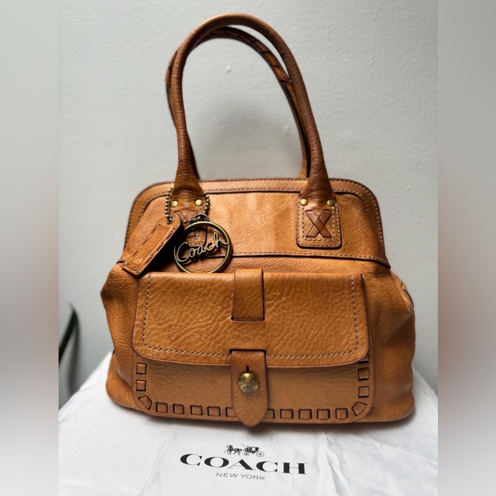 Coach 65th Limited Edition Ed Thompson Legacy Doctor Satchel  Bag Tan 11373
